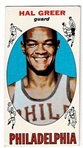 1969 Topps Basketball #84 Hal Greer - Philadelphia 76ers
